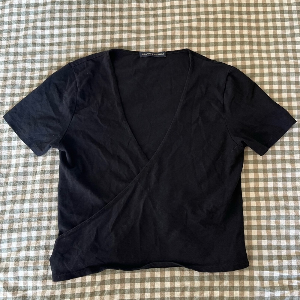 Brandy Melville Wrap Top